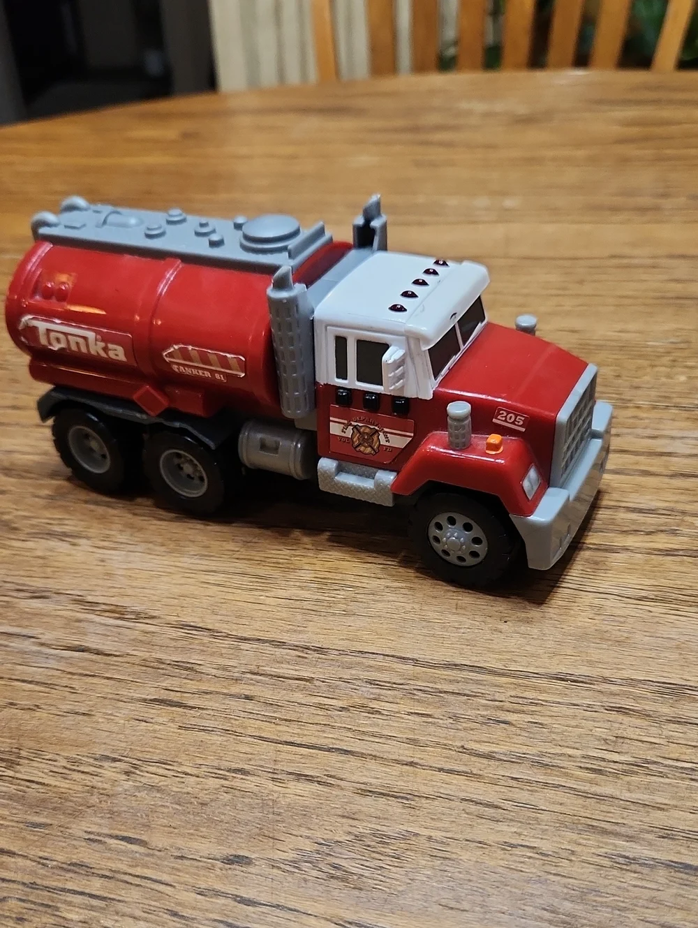 Tonka Fire Tanker Truck